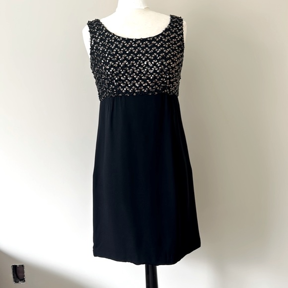 Vintage 1960s Black Wiggle Dress - Picture 1 of 5